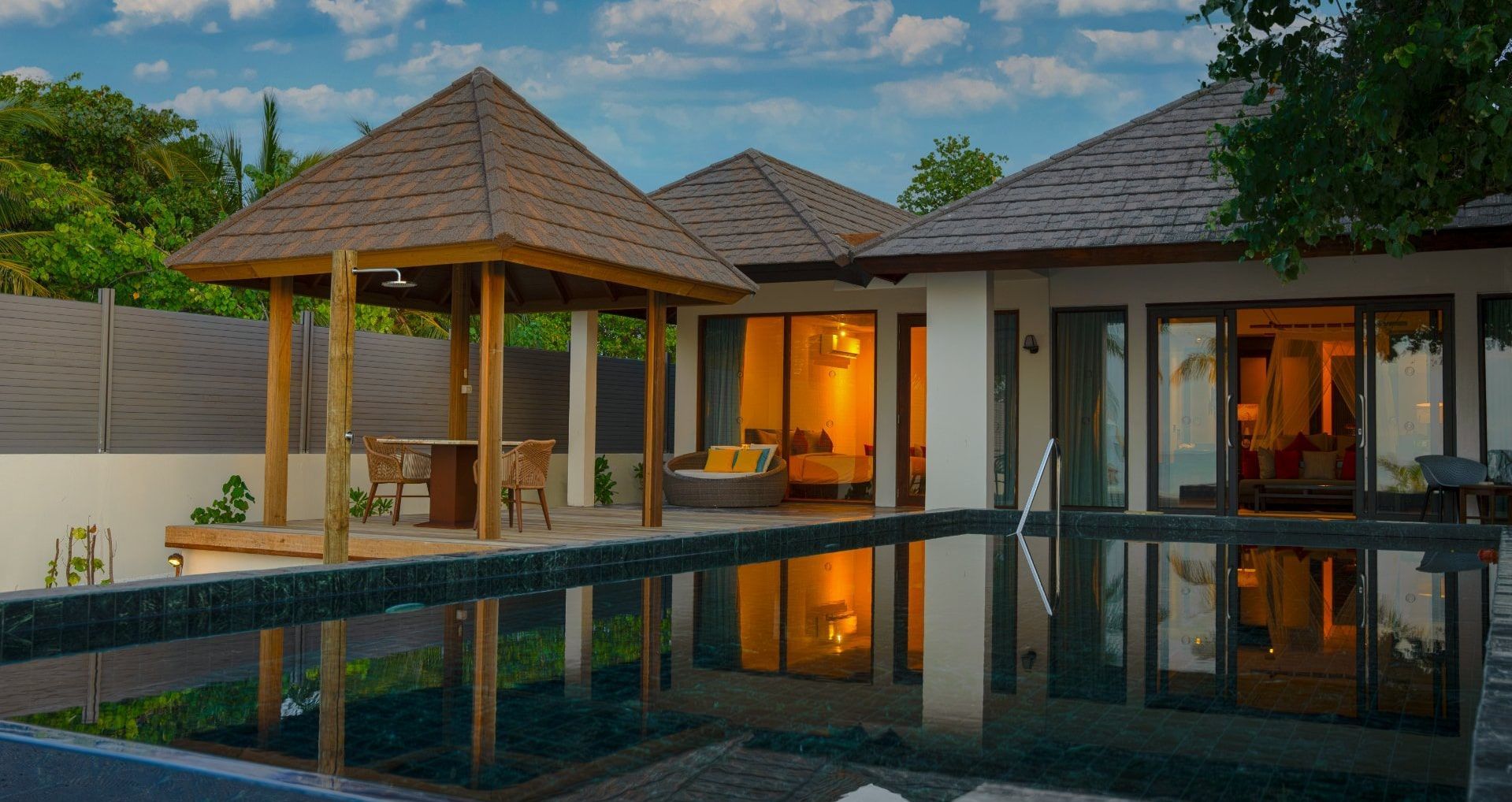 Sunset Beach Villa with Pool