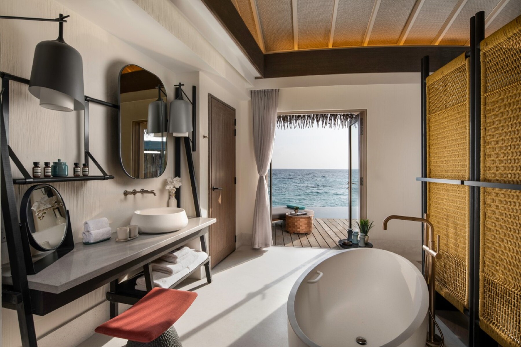 Overwater Pool Villas