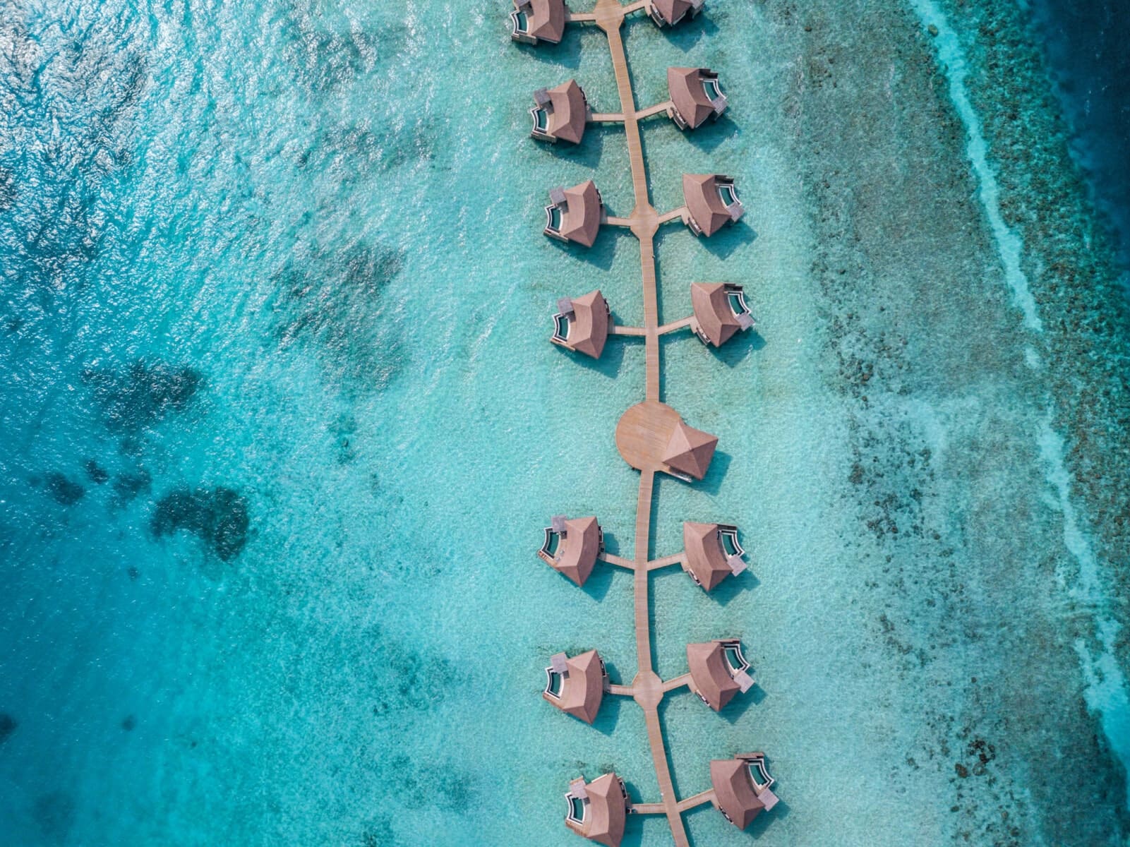 Overwater Pool Villas