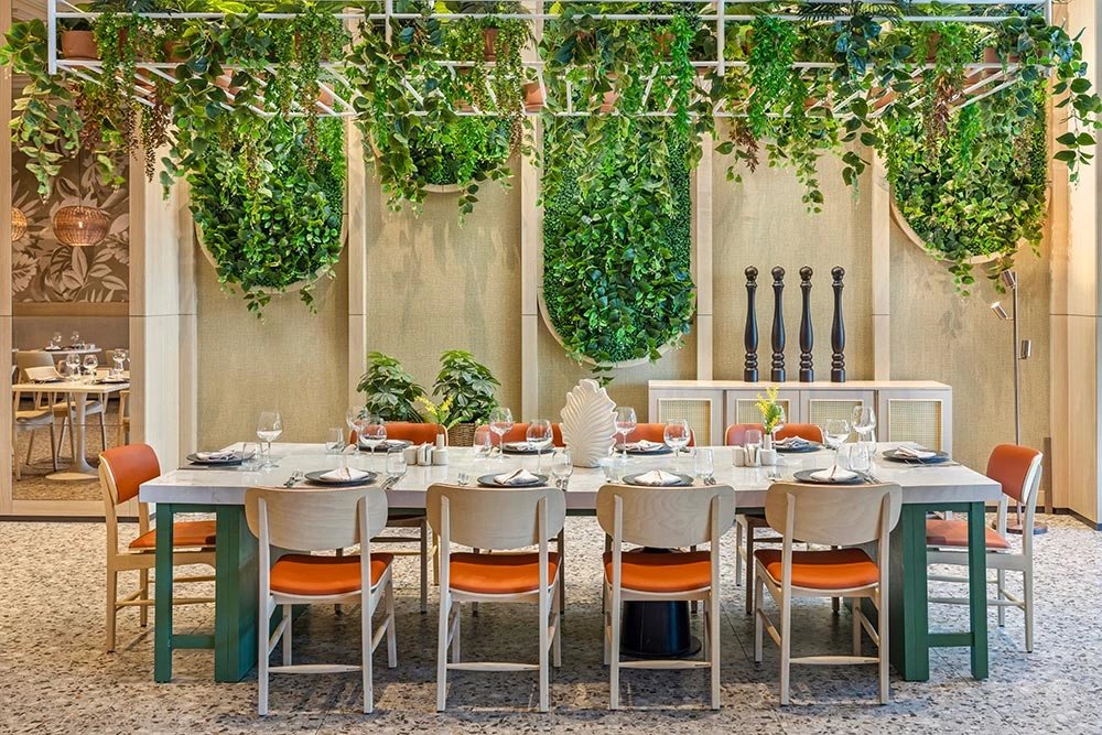 NG Phaselis Bay — Capella restaurant with hanging gardens