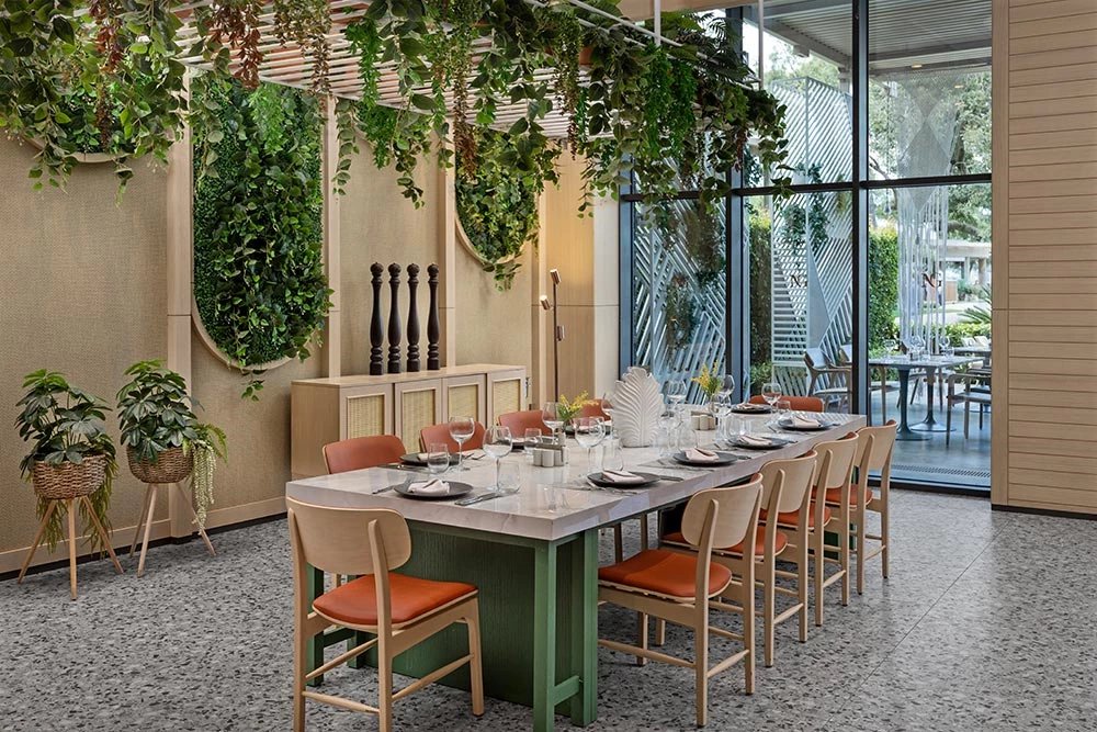 NG Phaselis Bay — Capella restaurant dining table